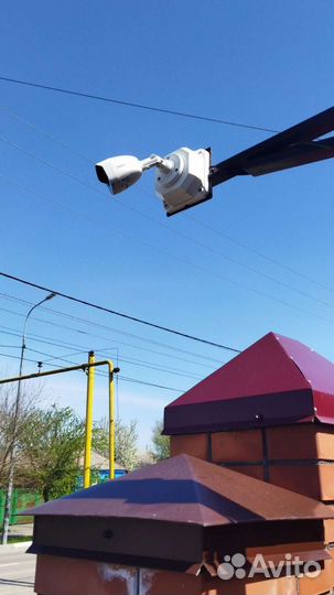 Установка видеонаблюдения на кфх