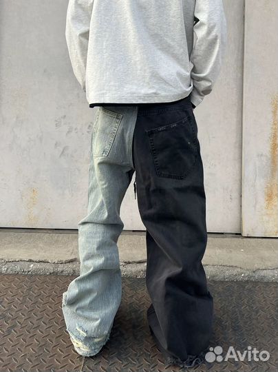 Джинсы balenciaga double cut fw24