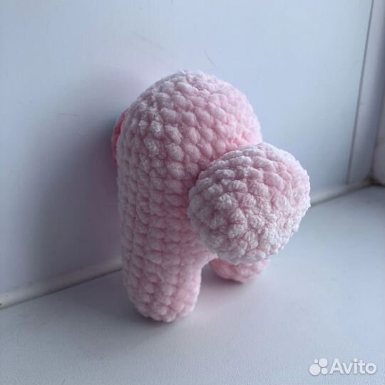 Игрушка вязаная амогус