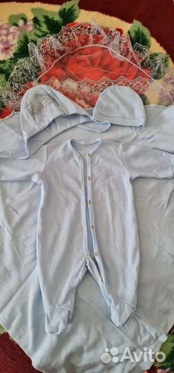 Летний конверт на выписку для мальчика