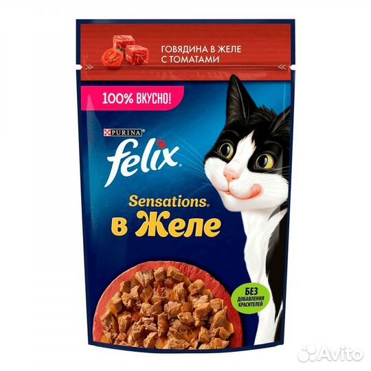 Корм для кошек Felix