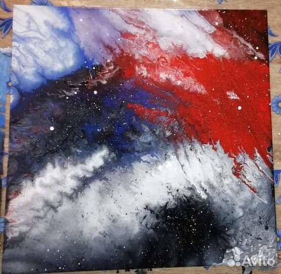 Картина холст акрил