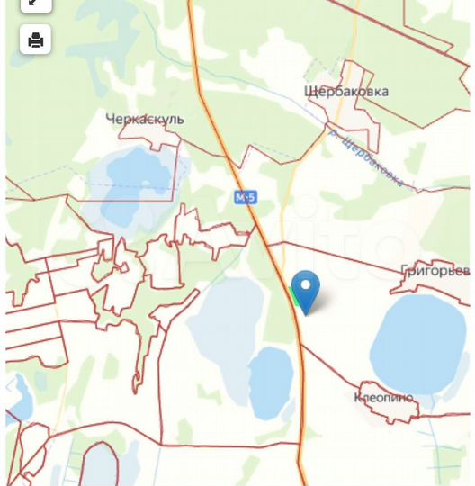 Участок 9,4 га (СНТ, ДНП)