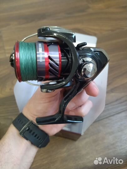 Катушка daiwa ninja 2000 lt+спиннинг