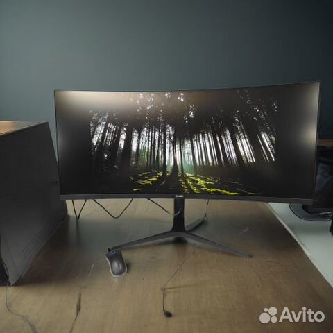 Игровой изогнутый монитор 34" VA 2K / 165Hz (4К) купить в Москве ...