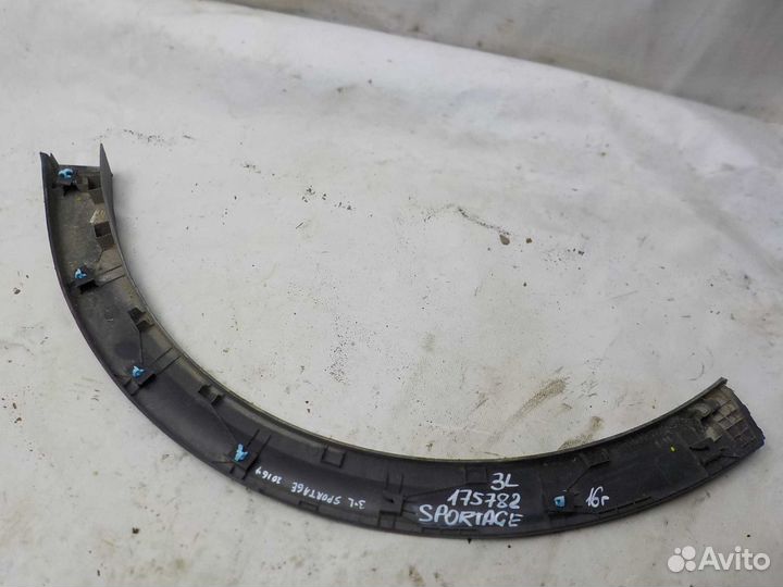 Накладка на крыло KIA sportage 4 задняя левая
