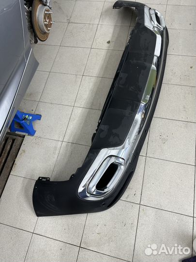 Задний диффузор Mercedes GLS X167