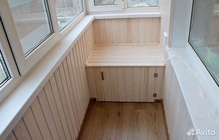 Отделка балконов и лоджий