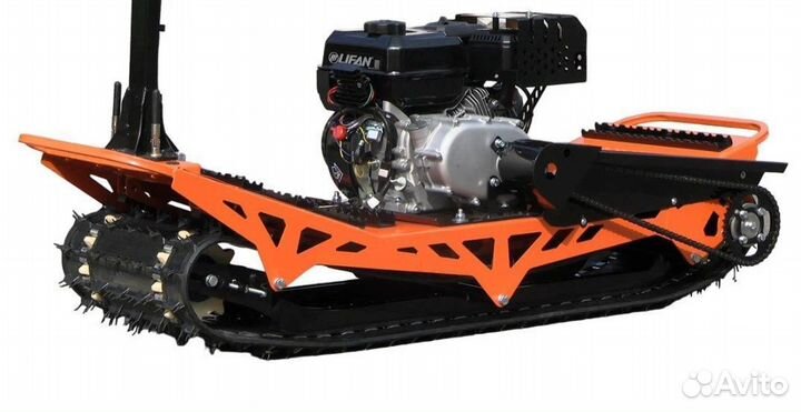 Мотосноуборд promax snowbike flame, редуктор с авт