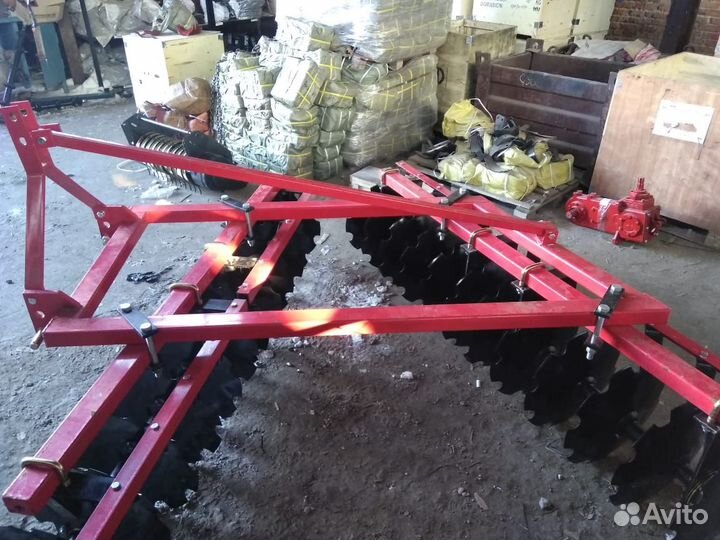 Борона УРАЛЕЦ 1BJX-2,2 22 диска, 2025