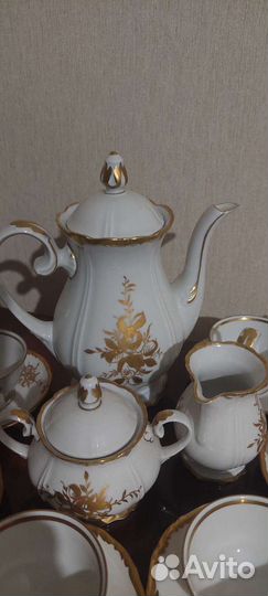 Столовый сервиз гдр старинный