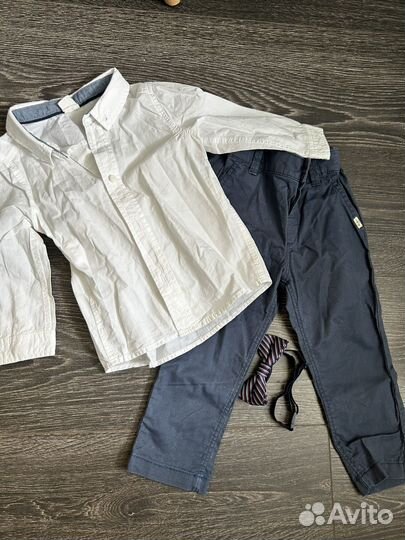 Костюм для мальчика 80 (рубашка и брюки)