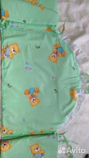 Бортики в детскую кроватку