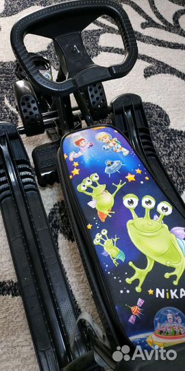 Снегокат с колесами