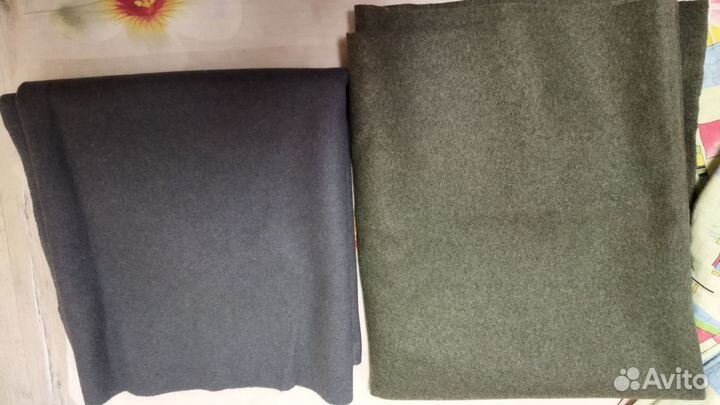 Ткань драп, 2 отреза