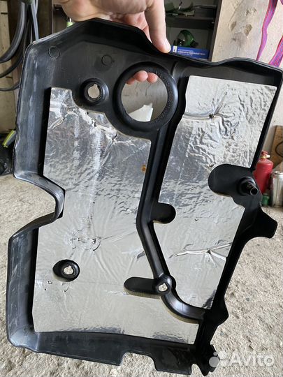 Экран двигателя приора