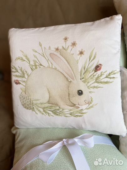 Бортики в детскую кроватку