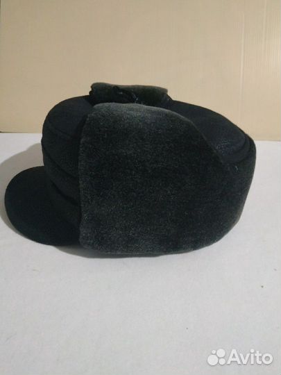 Зимняя шапка с ушами