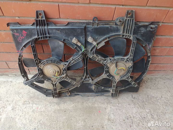 Диффузор в сборе nissan bassara JU30 ka24de