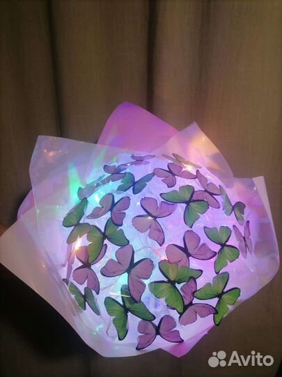 Букет с бабочками