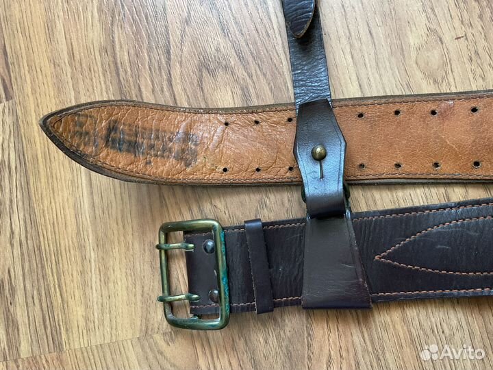 Ремень офицерский СССР фляжки