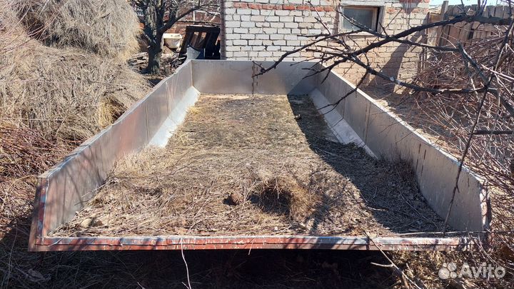 Кузов из нержавейки тракторный 2 птс 6