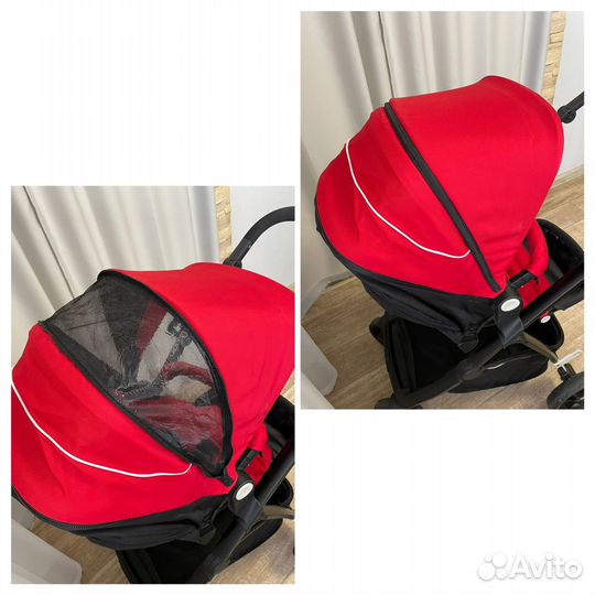 Прогулочная коляска Babyton urban Red