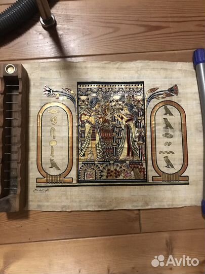 Модульная картина египетский папирус