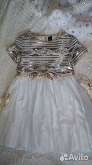 Платье на девочку 4-6 лет