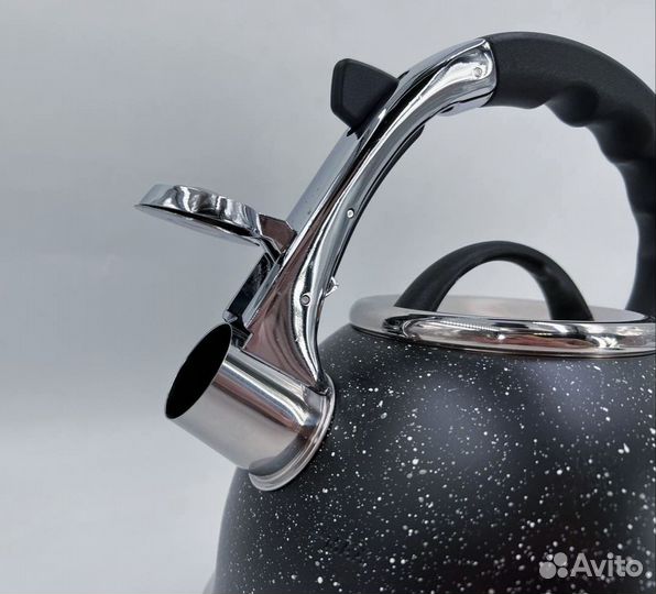 Чайник со свистком из нержавеющей стали