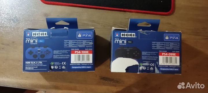 Контроллеры Hori mini для PlayStation 4