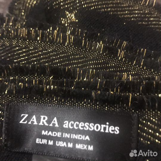 Шарф палантин zara, оригинал, новый