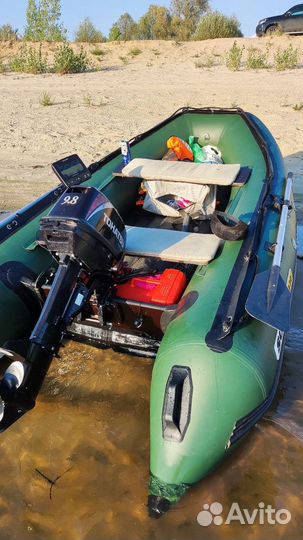 Комплект пвх 330 + мотор 9.8 2т