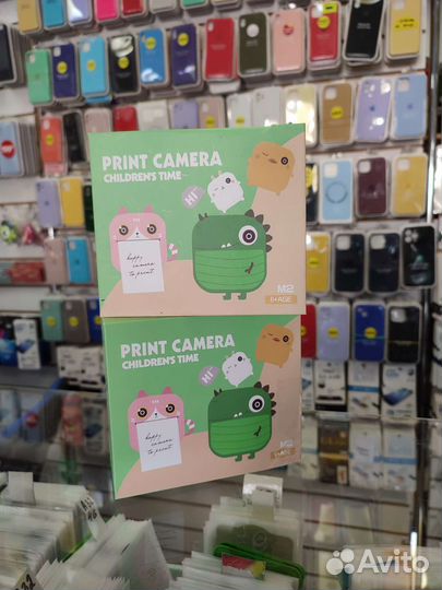 Детский фотоаппарат с моментальной печатью