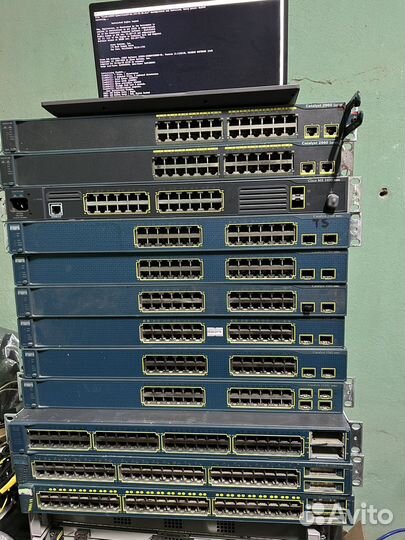 Коммутаторы cisco 3750 3560 3550 3400 2960
