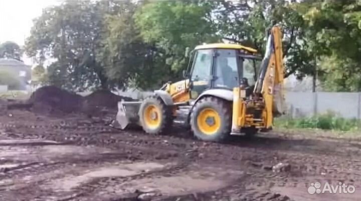 Экскаватор погрузчик JCB 4CX (трактор)