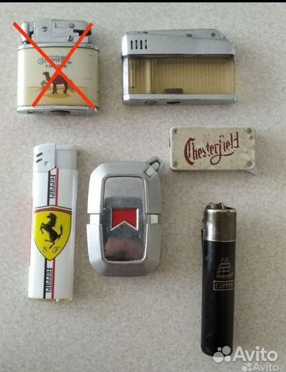 Зажигалки бензиновые и газовые