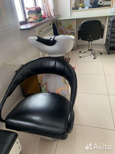 Мойка парикмахерская с креслом