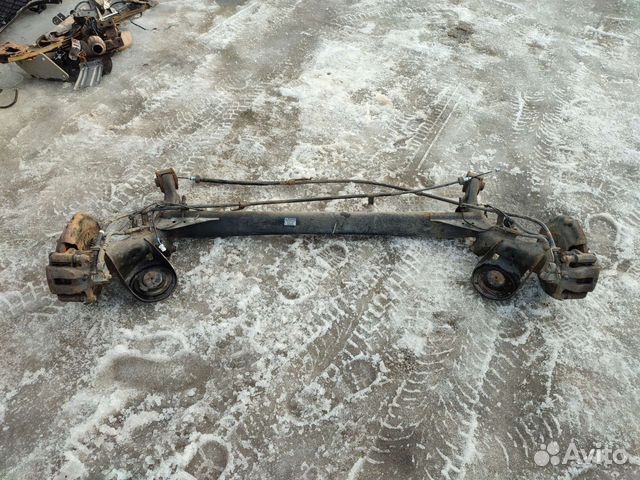 Задняя балка Kia Rio3 Hyundai Solaris 1