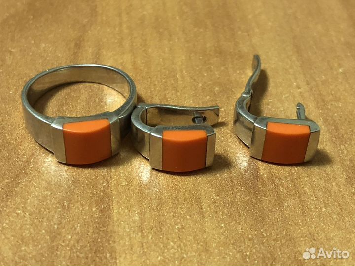 Серебряный комплект 925