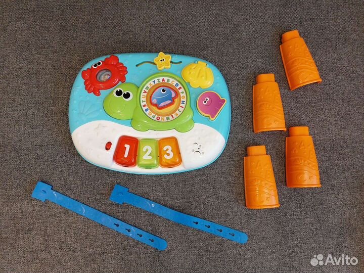 Развивающий центр BabyGo 2 в 1 со светом и звуком