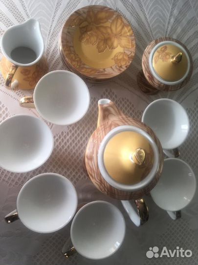 Сервиз чайный новый