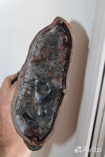 Статуэтка лось и олень. Чугун, силумин