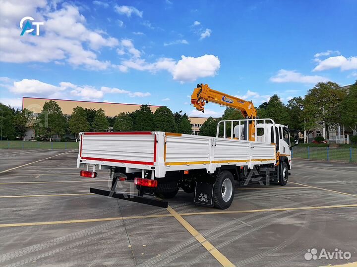 Бортовой грузовик Dayun CGC1120D с КМУ XCMG, 2024