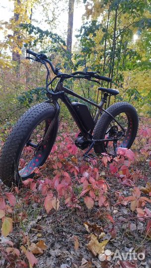 Электро фэтбайк(кареточный мотор 1 кВт)