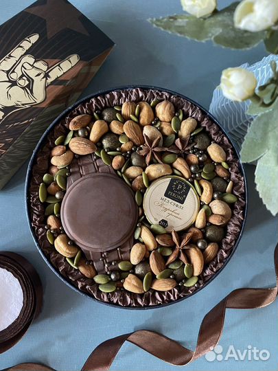 Мужской мясной букет из раков, подарок мужчине