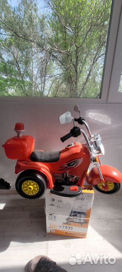 Rocket Электромобиль детский Чоппер Мотоцикл