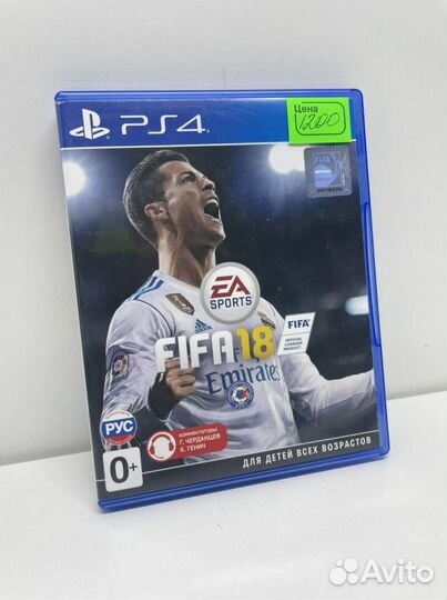 Диск fifa 18 для PS4