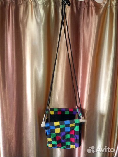 Качелях детская подвесная текстильная