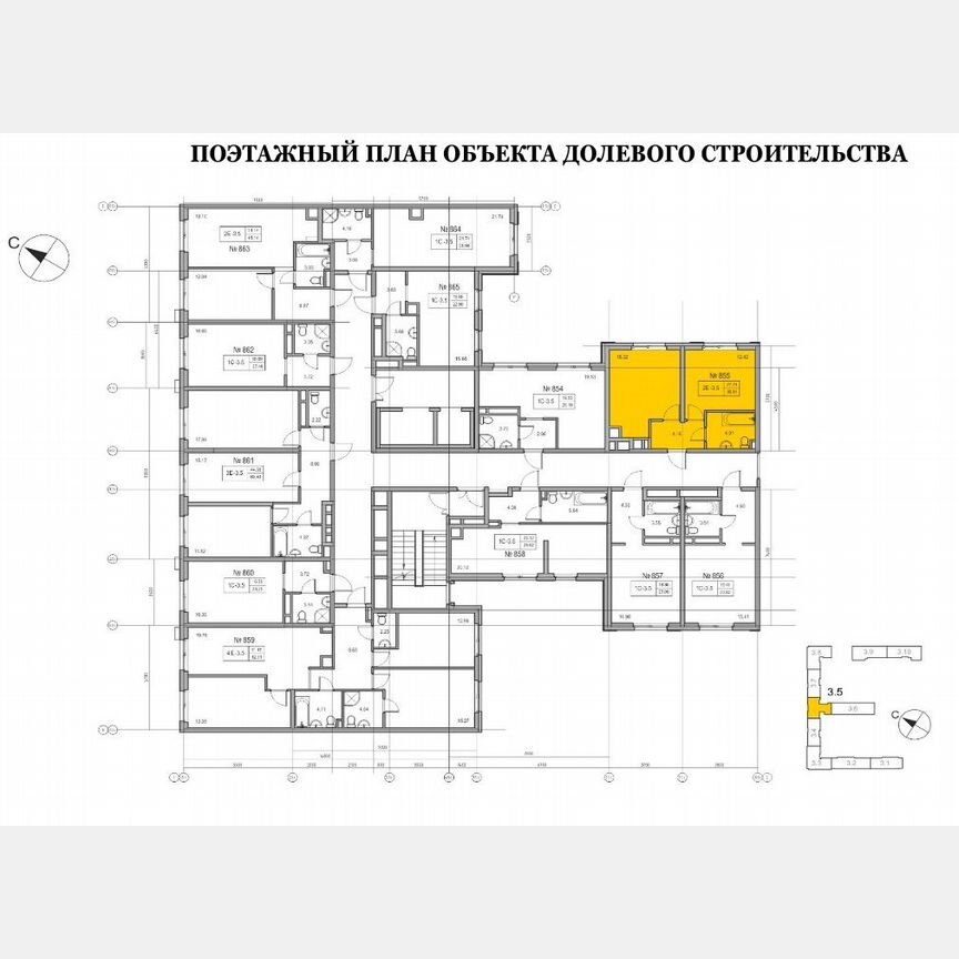 1-к. апартаменты, 36,8 м², 4/17 эт.